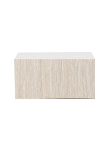 Soffbord York, 80 × 60 cm, Beige