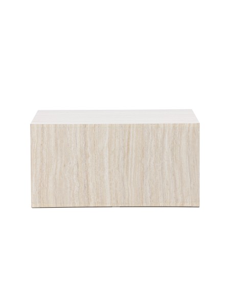 Soffbord York, 80 × 60 cm, Beige