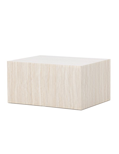Soffbord York, 80 × 60 cm, Beige