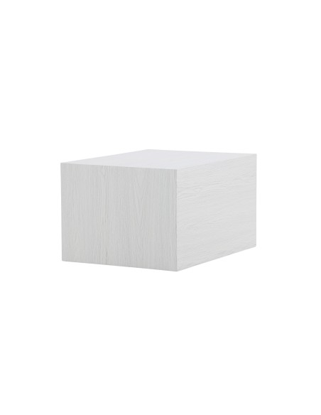 Soffbord York, 80 × 60 cm, Vitlaserad
