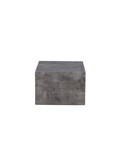 Soffbord York Low, 80 × 60 cm, Dark Grå