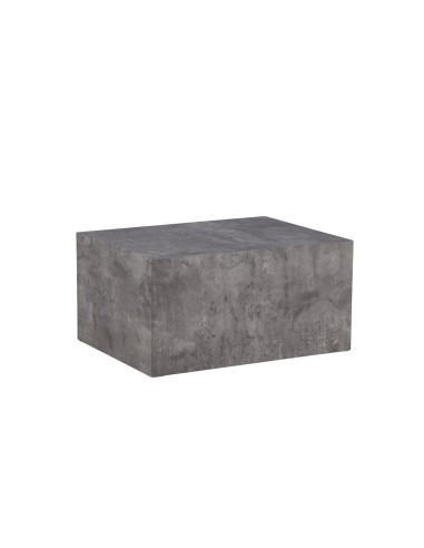 Soffbord York Low, 80 × 60 cm, Dark Grå