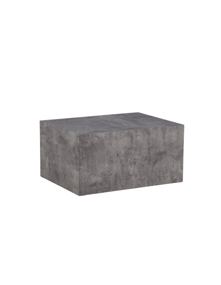 Soffbord York Low, 80 × 60 cm, Dark Grå