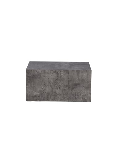 Soffbord York Low, 80 × 60 cm, Dark Grå