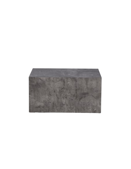 Soffbord York Low, 80 × 60 cm, Dark Grå