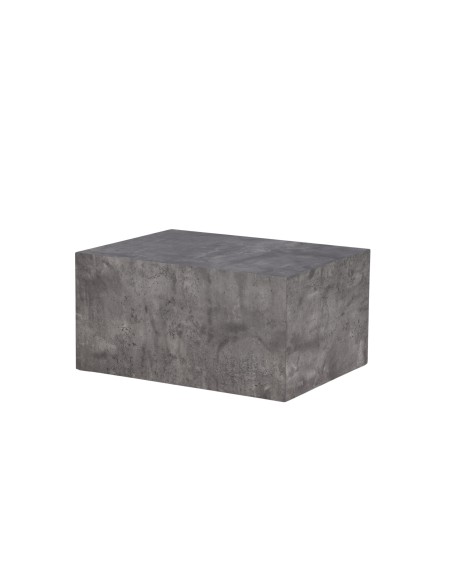Soffbord York Low, 80 × 60 cm, Dark Grå