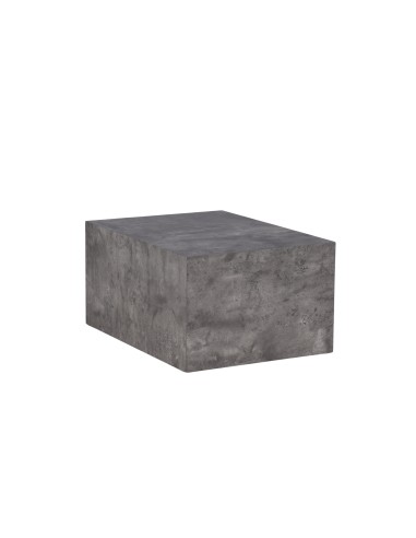 Soffbord York Low, 80 × 60 cm, Dark Grå