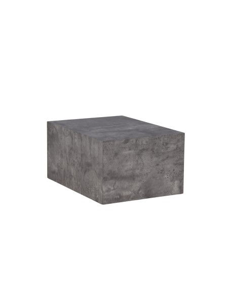 Soffbord York Low, 80 × 60 cm, Dark Grå