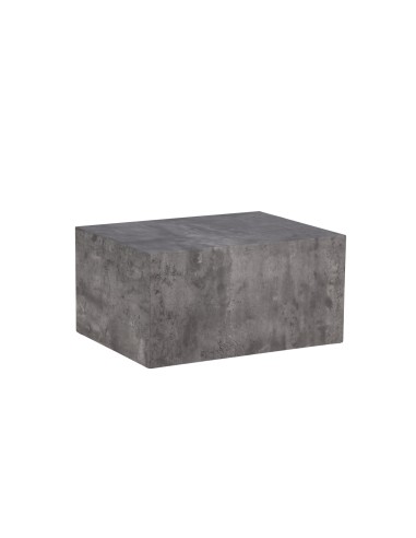 Soffbord York Low, 80 × 60 cm, Dark Grå