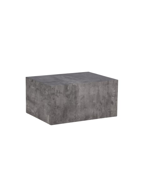 Soffbord York Low, 80 × 60 cm, Dark Grå