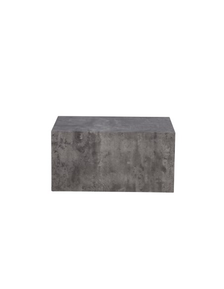 Soffbord York Low, 80 × 60 cm, Dark Grå