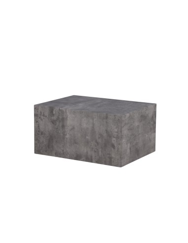 Soffbord York Low, 80 × 60 cm, Dark Grå