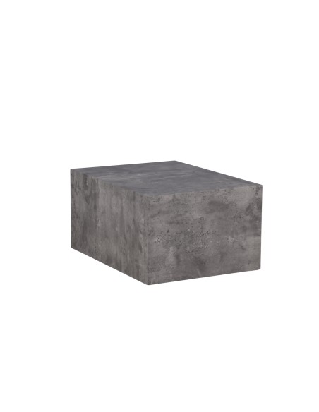 Soffbord York Low, 80 × 60 cm, Dark Grå