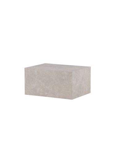 Soffbord York Low, 80 × 60 cm, Beige