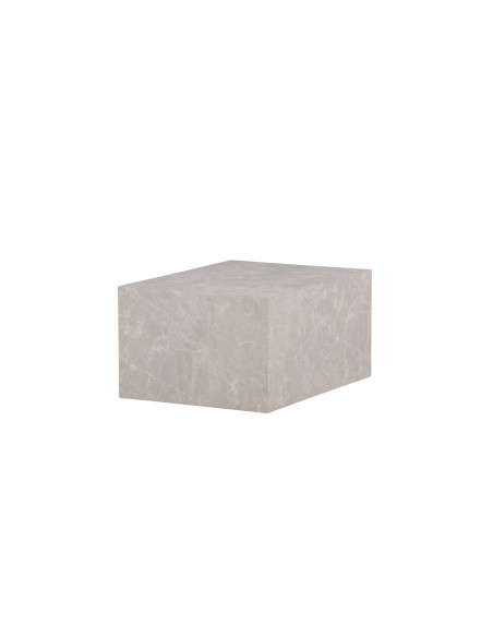 Soffbord York Low, 80 × 60 cm, Beige