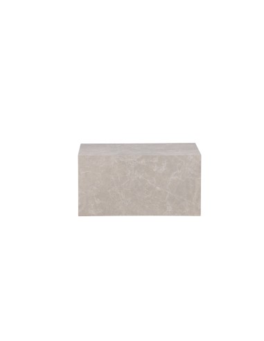Soffbord York Low, 80 × 60 cm, Beige