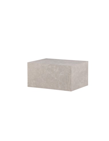 Soffbord York Low, 80 × 60 cm, Beige