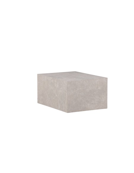 Soffbord York Low, 80 × 60 cm, Beige