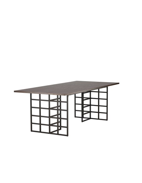 Matbord Ystad, 220 × 100 cm, Mocca