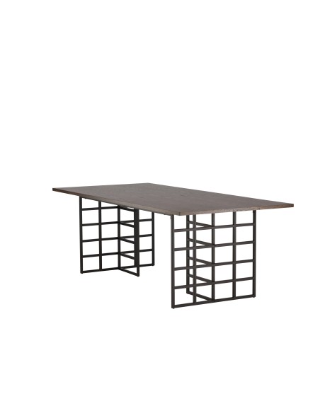 Matbord Ystad, 220 × 100 cm, Mocca