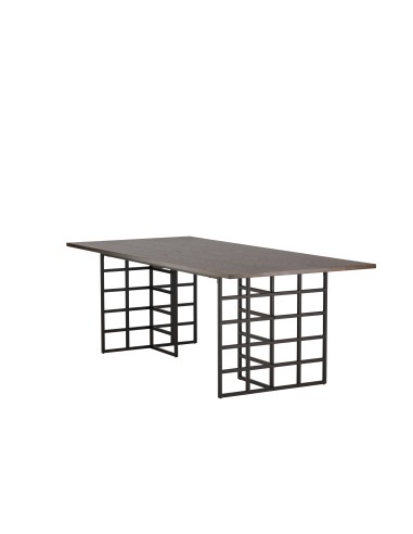 Matbord Ystad, 220 × 100 cm, Mocca