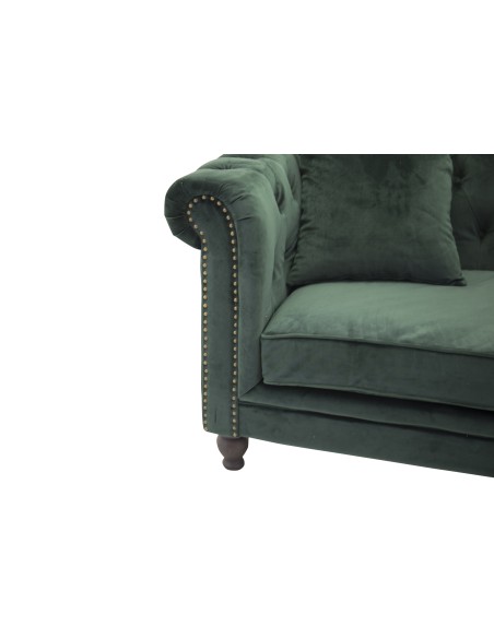 3-sitssoffa Velvet 3-Sits, Grön