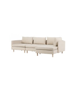 3-sitssoffa Zero 3-Sits, Beige 2