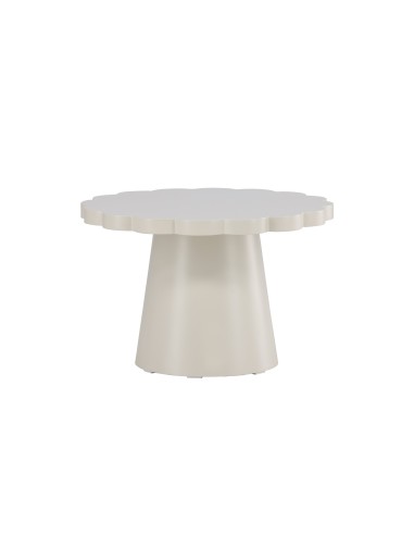 Runt soffbord Krull soffbord, Ø70 cm, Beige
