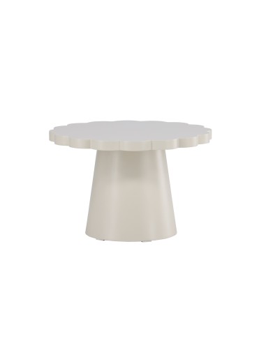 Runt soffbord Krull soffbord, Ø70 cm, Beige