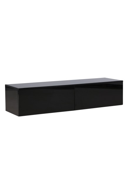 TV-bänk Fristad, 160 cm, Svart