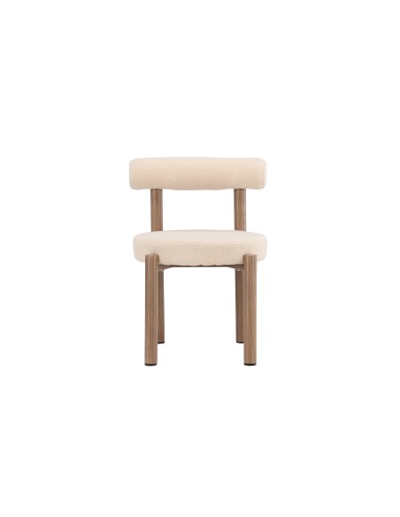 Matstol Tillo, Vit/Brun