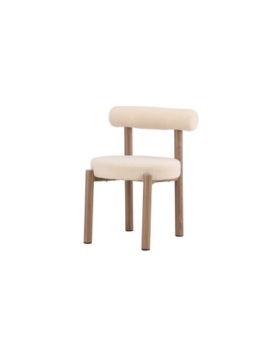 Matstol Tillo, Vit/Brun