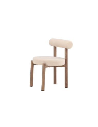 Matstol Tillo, Vit/Brun