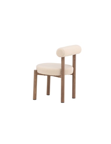 Matstol Tillo, Vit/Brun