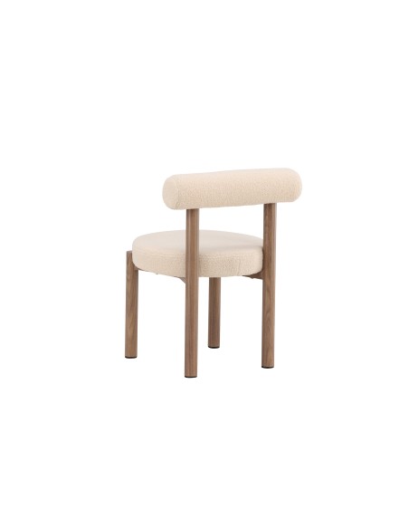 Matstol Tillo, Vit/Brun