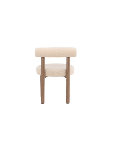 Matstol Tillo, Vit/Brun