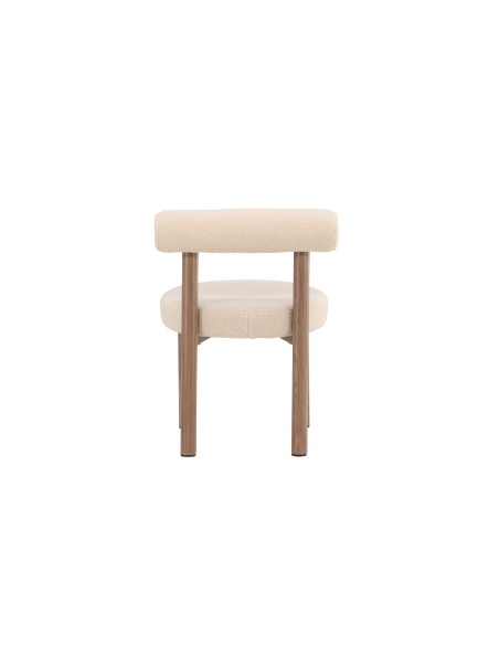 Matstol Tillo, Vit/Brun