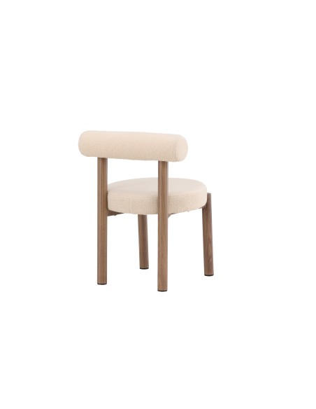Matstol Tillo, Vit/Brun