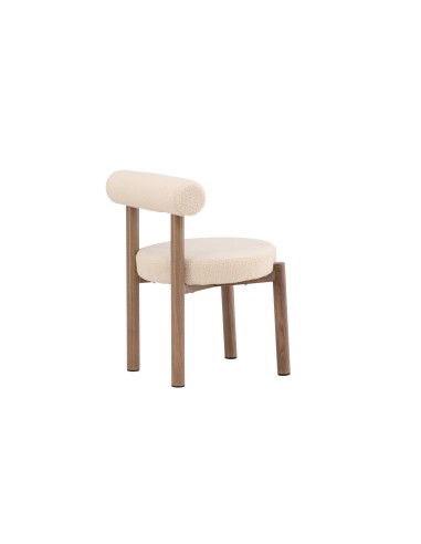 Matstol Tillo, Vit/Brun