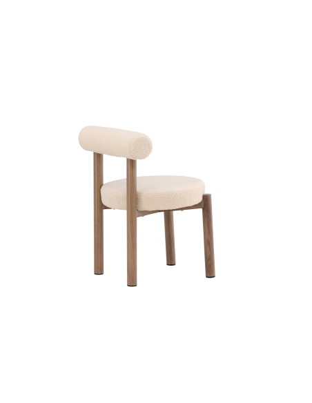 Matstol Tillo, Vit/Brun