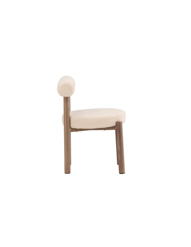 Matstol Tillo, Vit/Brun