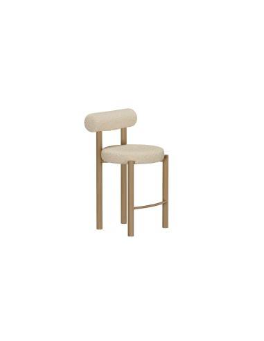 Barstol Tillo, Vit/Natur