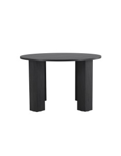 Runt matbord Juno, Ø120 cm, Svart