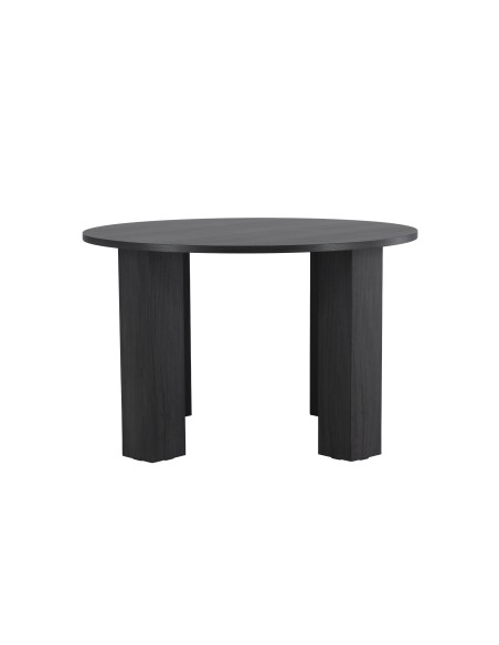 Runt matbord Juno, Ø120 cm, Svart