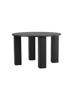 Runt matbord Juno, Ø120 cm, Svart 2