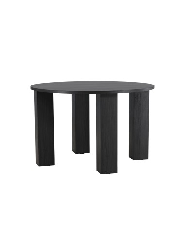 Runt matbord Juno, Ø120 cm, Svart