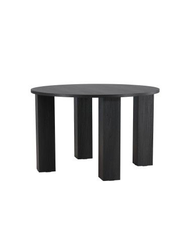 Runt matbord Juno, Ø120 cm, Svart