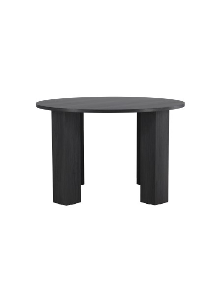 Runt matbord Juno, Ø120 cm, Svart