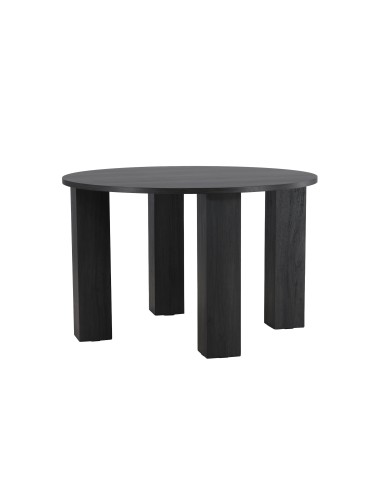 Runt matbord Juno, Ø120 cm, Svart