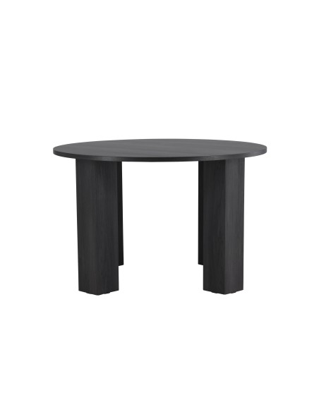 Runt matbord Juno, Ø120 cm, Svart